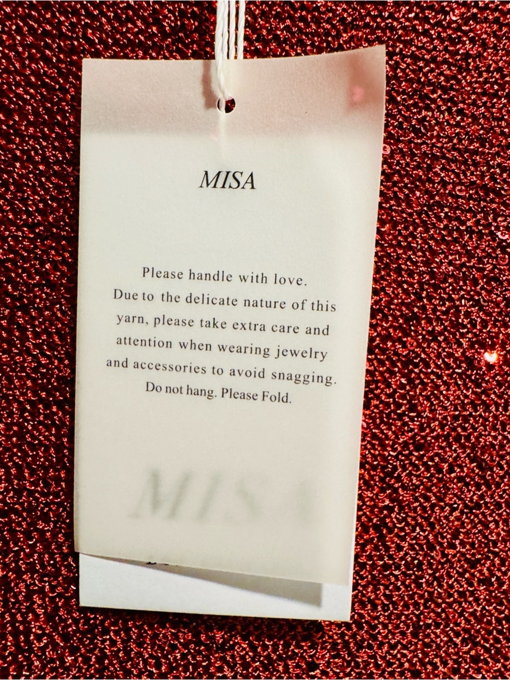 Misa Los Angeles Knit LISETTE DRESS in Lipstick red - Picture 10 of 14